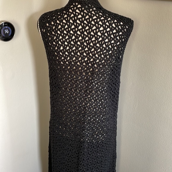 Population maxi knit vest - Picture 6 of 8